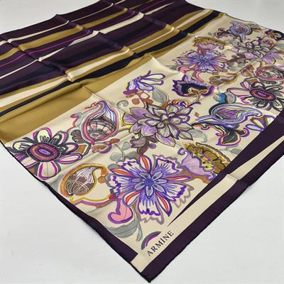 Armine % 100 İpek - Twill Eşarp