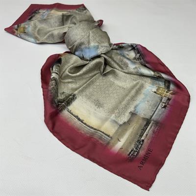 Armine % 100 İpek - Twill Eşarp