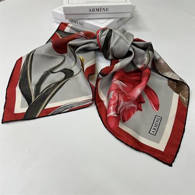 Armine % 100 İpek - Twill Eşarp