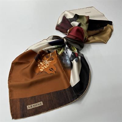 Armine % 100 İpek - Twill Eşarp
