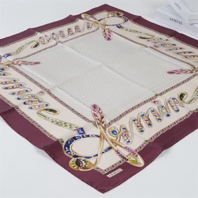 Armine % 100 İpek - Twill Eşarp
