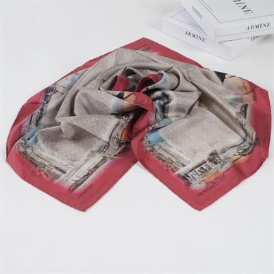 Armine % 100 İpek - Twill Eşarp