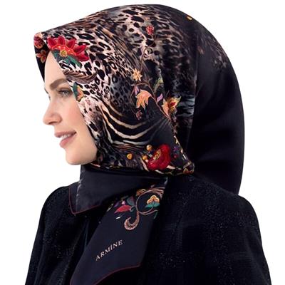 Armine % 100 İpek - Twill Eşarp
