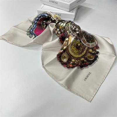 Armine % 100 İpek - Twill Eşarp