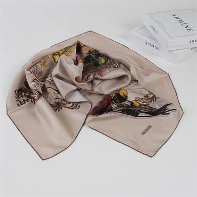 Armine % 100 İpek - Twill Eşarp