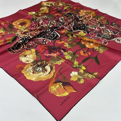 Armine % 100 İpek - Twill Eşarp