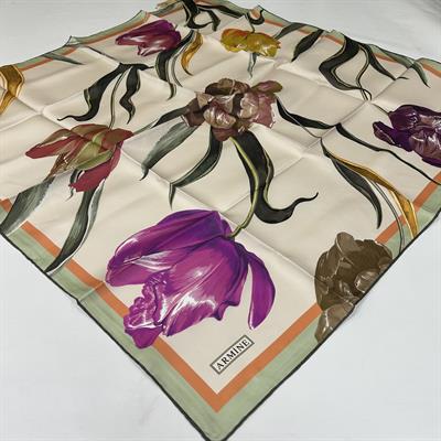 Armine % 100 İpek - Twill Eşarp