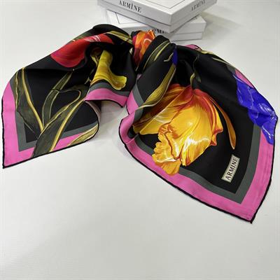 Armine % 100 İpek - Twill Eşarp