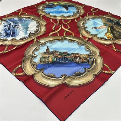 Armine % 100 İpek - Twill Eşarp