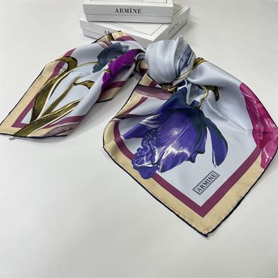 Armine % 100 İpek - Twill Eşarp
