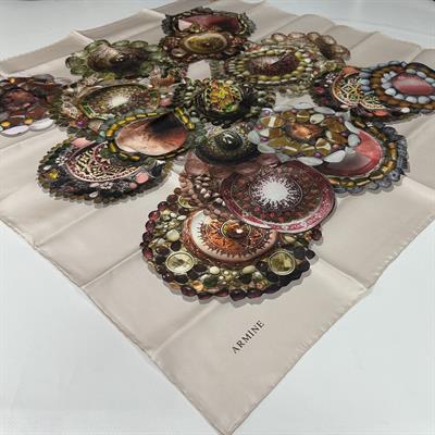 Armine % 100 İpek - Twill Eşarp