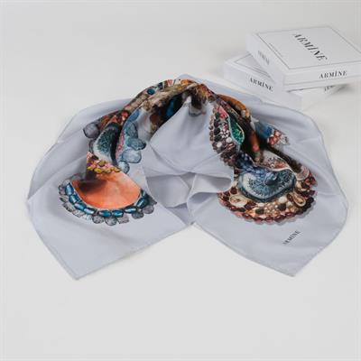 Armine % 100 İpek - Twill Eşarp