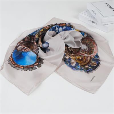Armine % 100 İpek - Twill Eşarp