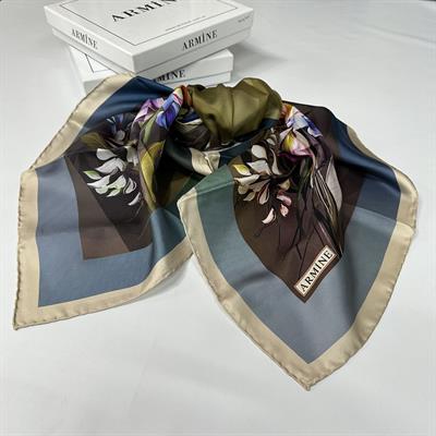Armine % 100 İpek - Twill Eşarp