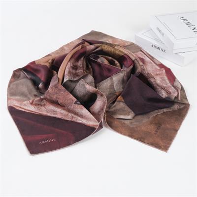Armine % 100 İpek - Twill Eşarp