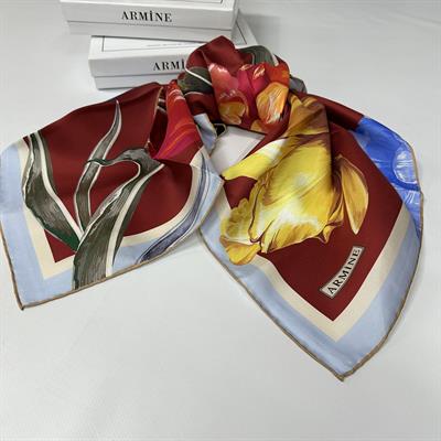 Armine % 100 İpek - Twill Eşarp