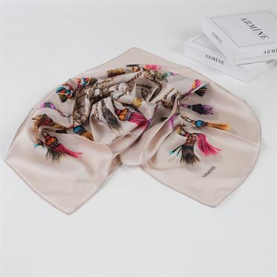 Armine % 100 İpek - Twill Eşarp