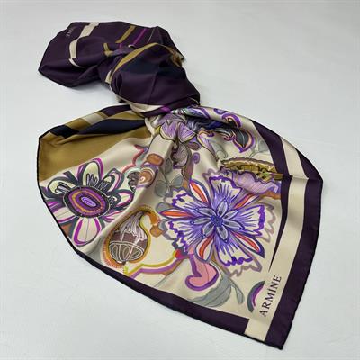 Armine % 100 İpek - Twill Eşarp