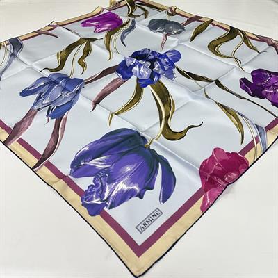 Armine % 100 İpek - Twill Eşarp
