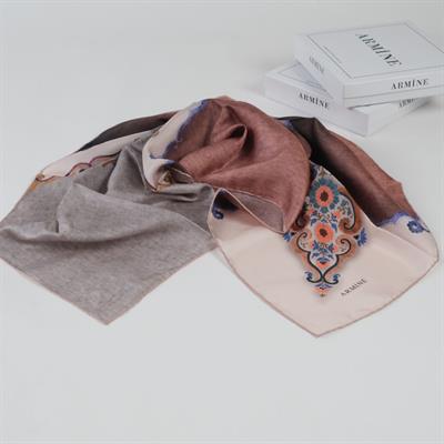 Armine % 100 İpek - Twill Eşarp