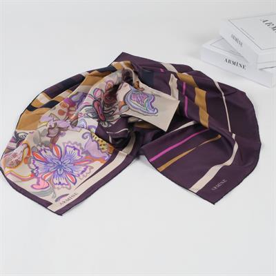 Armine % 100 İpek - Twill Eşarp