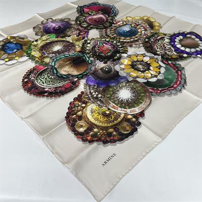 Armine % 100 İpek - Twill Eşarp