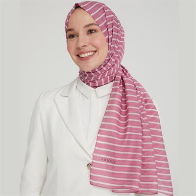 Armine Modal İpek Şal Pembe