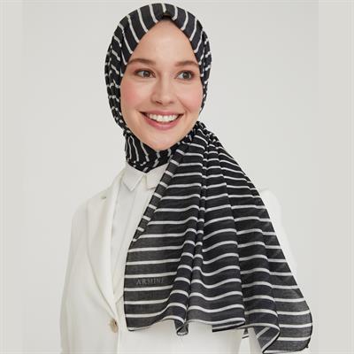 Armine Modal İpek Şal Siyah