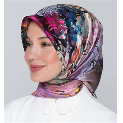 Armine Nostalji % 100 İpek - Twill Eşarp