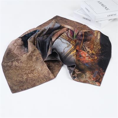 Armine Nostalji % 100 İpek - Twill Eşarp
