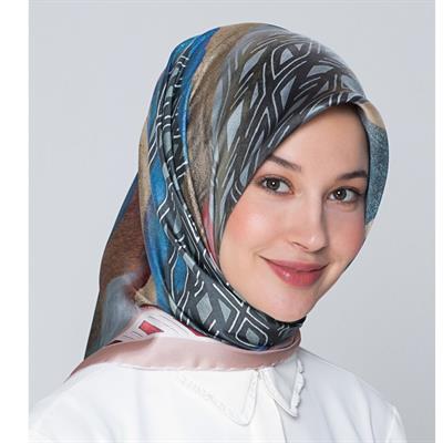 Armine Nostalji % 100 İpek - Twill Eşarp