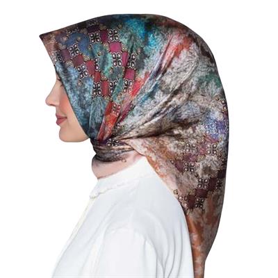 Armine Nostalji % 100 İpek - Twill Eşarp