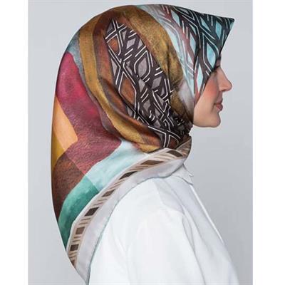 Armine Nostalji % 100 İpek - Twill Eşarp