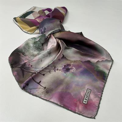 Armine Nostalji % 100 İpek - Twill Eşarp