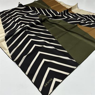Armine Nostalji % 100 İpek - Twill Eşarp