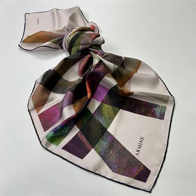 Armine Nostalji % 100 İpek - Twill Eşarp