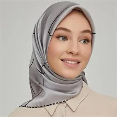 Armine Nostalji % 100 İpek - Twill Eşarp