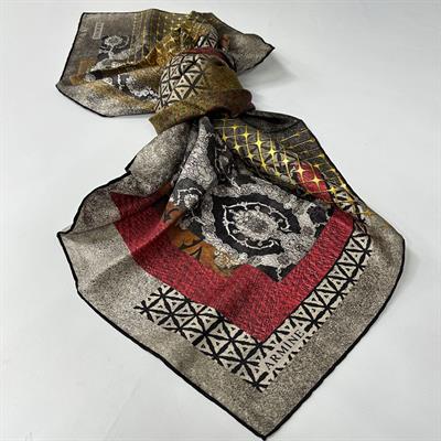 Armine Nostalji % 100 İpek - Twill Eşarp