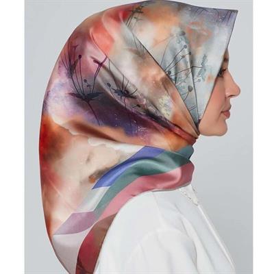 Armine Nostalji % 100 İpek - Twill Eşarp