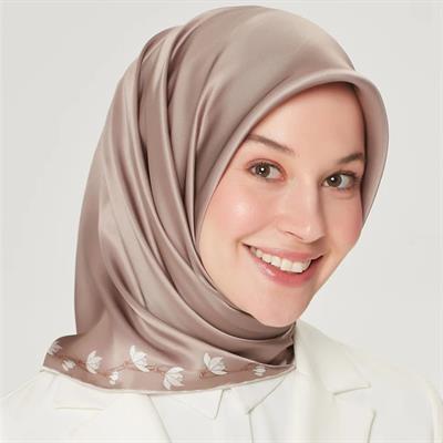Armine Nostalji % 100 İpek - Twill Eşarp