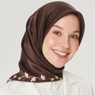 Armine Nostalji % 100 İpek - Twill Eşarp