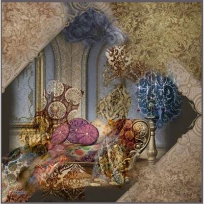 Armine Nostalji % 100 İpek - Twill Eşarp