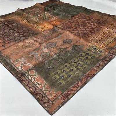 Armine Nostalji % 100 İpek - Twill Eşarp