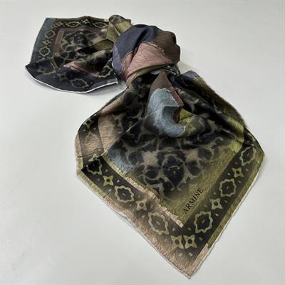 Armine Nostalji % 100 İpek - Twill Eşarp