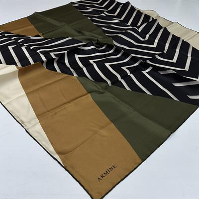 Armine Nostalji % 100 İpek - Twill Eşarp