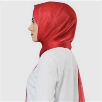 Levidor Bambu İpeği Abiye Şal Kırmızı