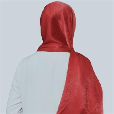 Levidor Bambu İpeği Abiye Şal Kırmızı