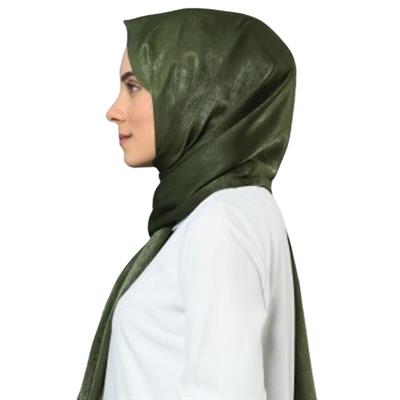 Levidor Bambu İpeği Abiye Şal Koyu Yeşil