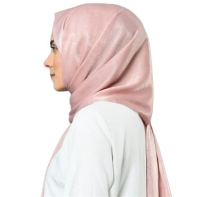 Levidor Bambu İpeği Abiye Şal Pembe