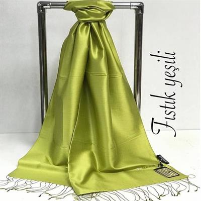 Sura İpek Şal - Fıstık Yeşili